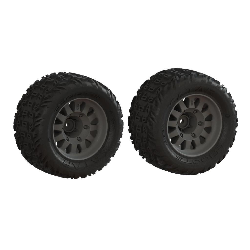 Arrma Dboots 'Katar' Tire Set Glued (2)