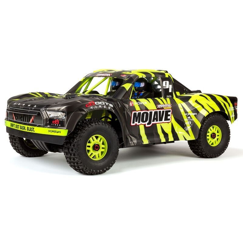 Arrma Mojave V2 6s 4WD BLX Green/Black Desert Truck with Spektrum Firma - ARA7604V2T1