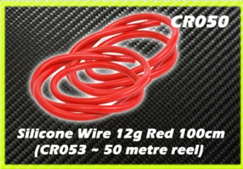 Schumacher CORE RC Silicone Wire 12g - Red 1 Metre