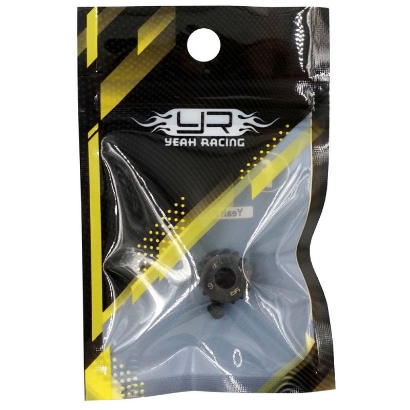 Yeah Racing 32 Pitch 16T HD Steel 5mm Bore Motor Gear Pinion