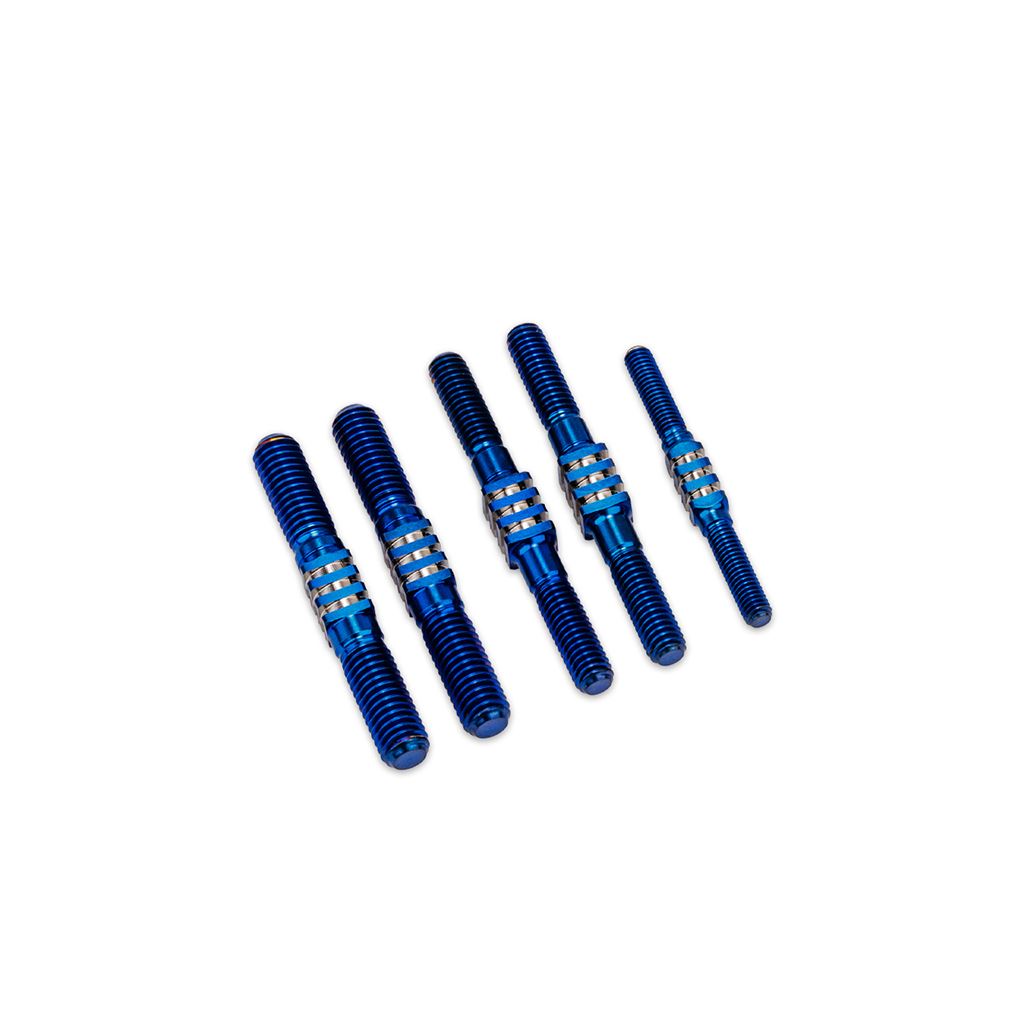 Sworkz S35-4 Evo Fin Ti Turnbuckle Set Blue - 5Pc