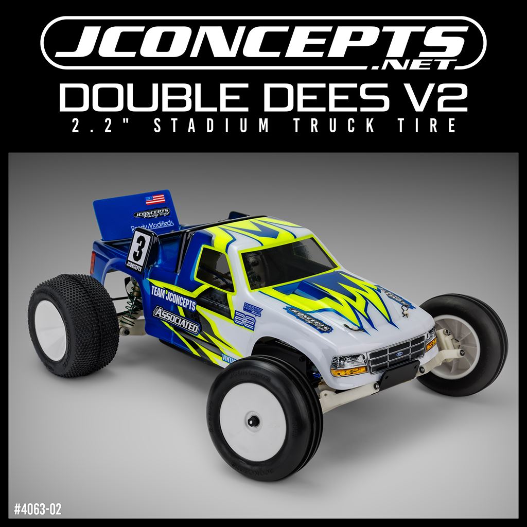 Double Dees V2 - Green (Fits - 2.2In Stadium Truck)