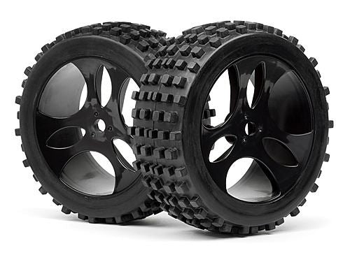 Maverick Mounted Wheels And Tyres 2 Pcs (Vader Xb) (MV27084)