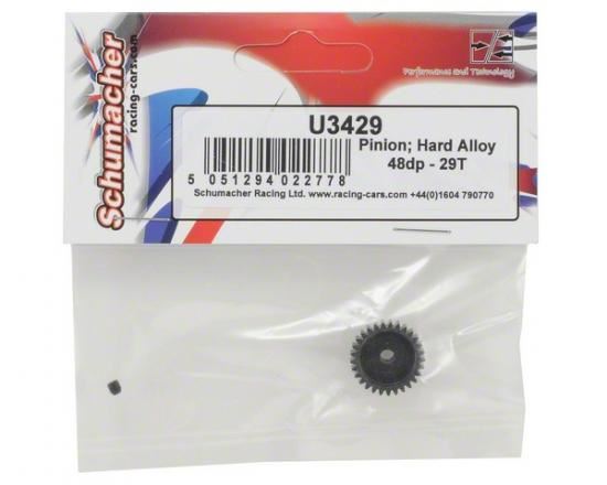Schumacher Pinion; Hard Alloy 48dp - 29T