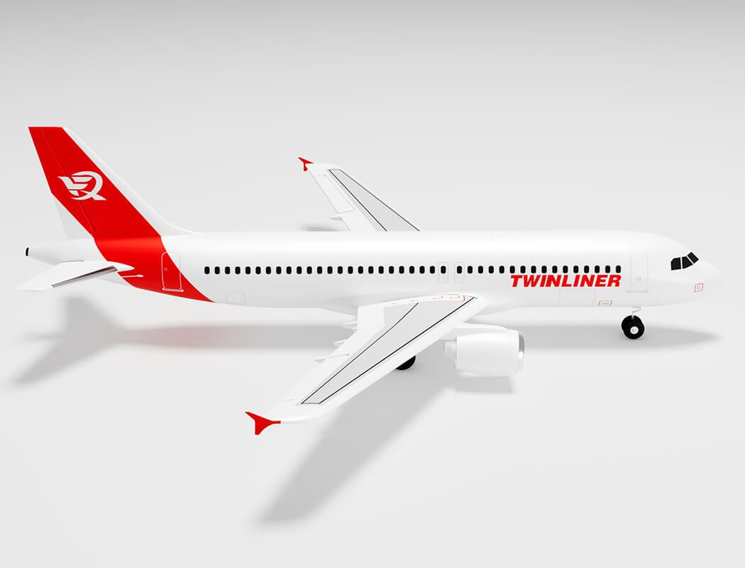 XFLY TWINLINER 40MM EDF JET w/o TX/RX/BATT