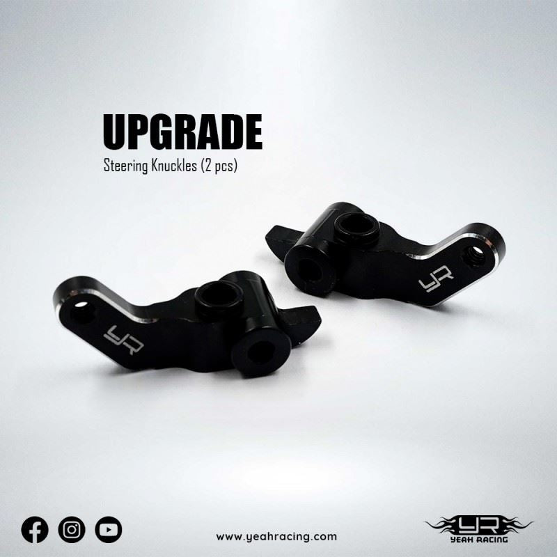 Yeah Racing Aluminum Front Steering Knuckle 2Pcs For Team Associated Rc10