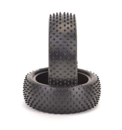 Schumacher Mini Dart Buggy Tyres - 1:10 Front 4WD - Blue - 1 Pair