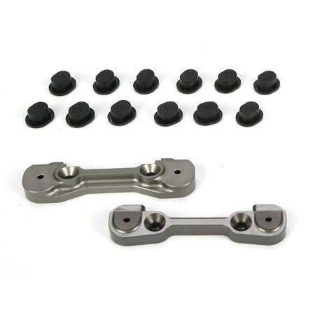 Losi Adjustable Front Hinge Pin Holder Set: TEN (LosiB4112)
