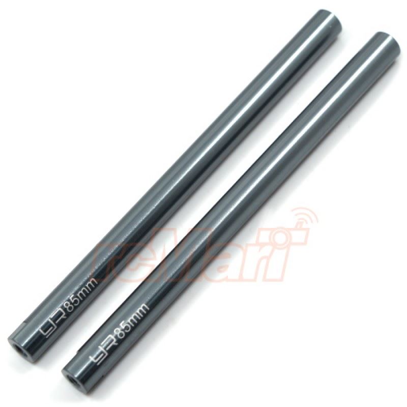 Yeah Racing Threaded Aluminum M3 Link Pipe 6x85mm 2pcs GunMetal