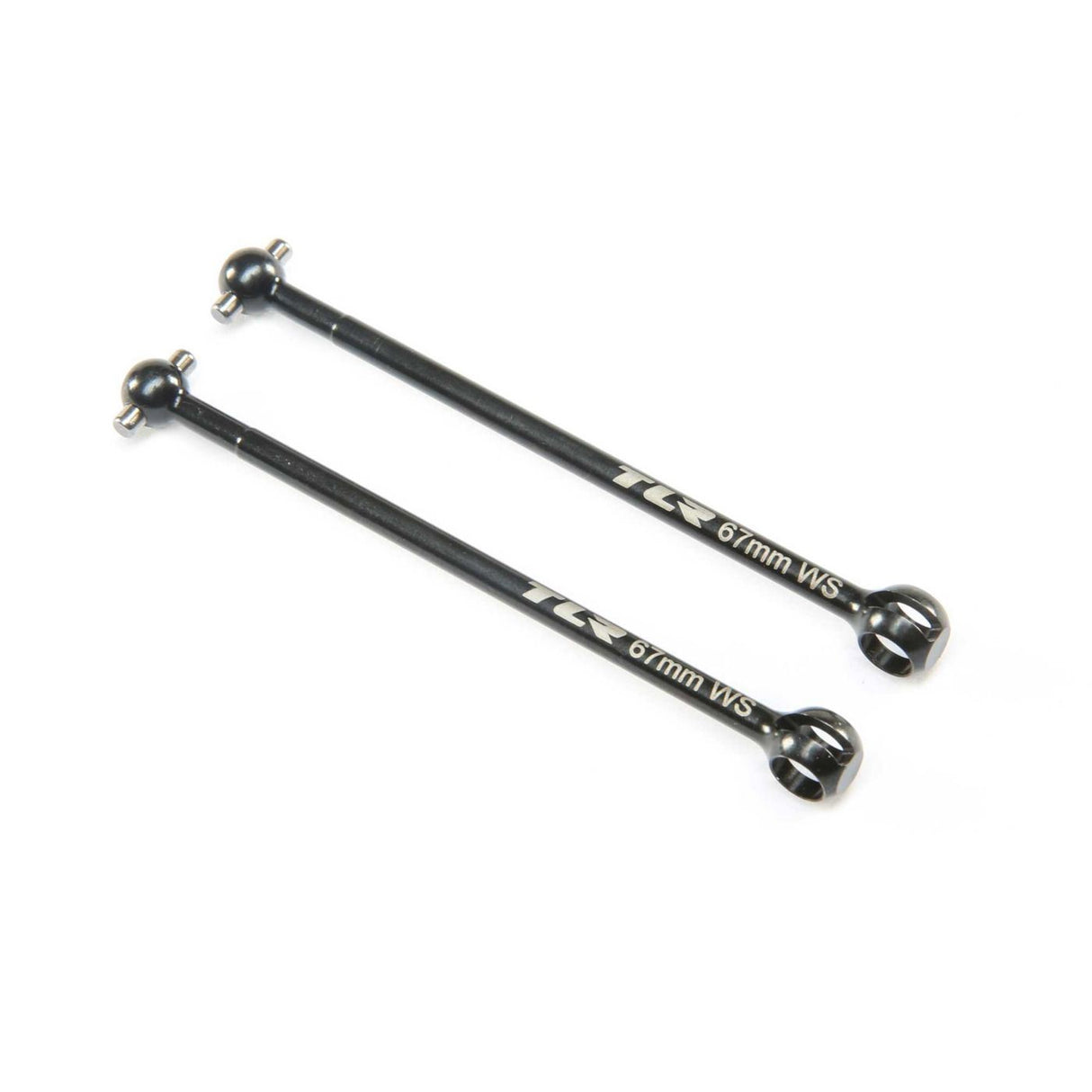 TLR CVA Driveshaft Bones, 67mm (2): 22X
