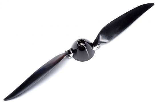 Ripmax Folding Propeller 11 x 8 (4.0mm Shaft) Z-Hub Black