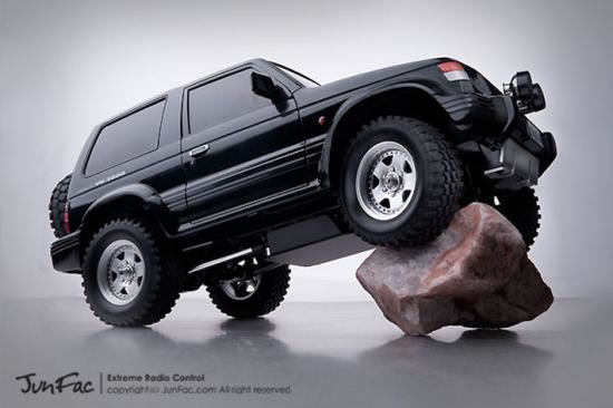 GMADE CC01 4-LINK SUSPENSION CONVERSION WITH SKID PLATE