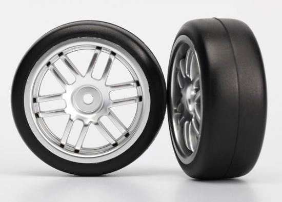 Traxxas Tires And Wheels, Assembled, Glued (Rally Wheels, Satin, 1.9