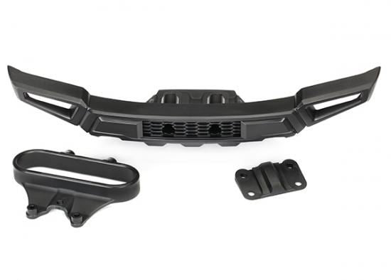 TRAXXAS Bumper, front mount,adapter (fits 2017 Ford Raptor)