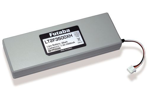Futaba 18MZ - Tx Battery 7.4v 3500mAh Li-Po (P-LT2F3500XH)