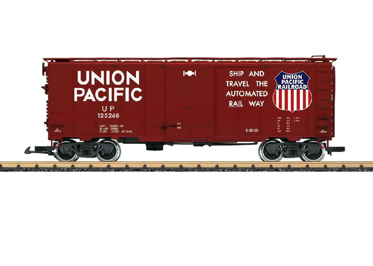 Lgb Up Steel Boxcar
