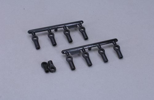 XTM Racing Ball End Set (Pk10) - All Rage