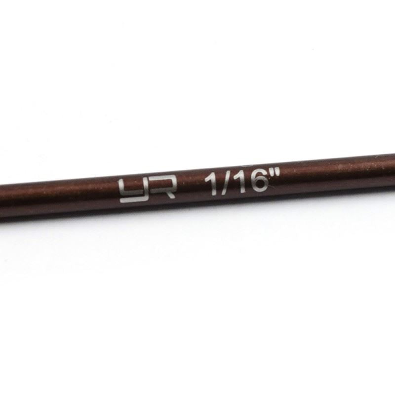 Yeah Racing Spring Steel Allen Wrench Replacement Tip 1/16 X 120Mm 2Pcs