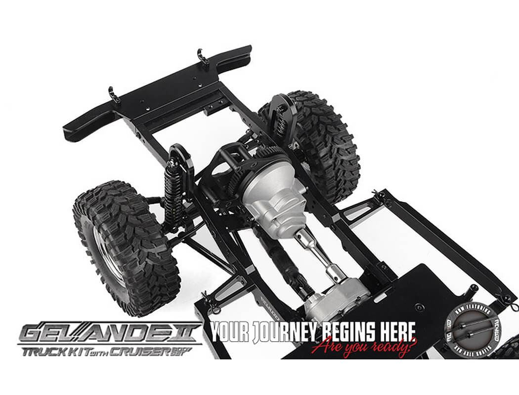 Rc4Wd Gelande Ii Truck Kit With Cruiser Body Set 2025