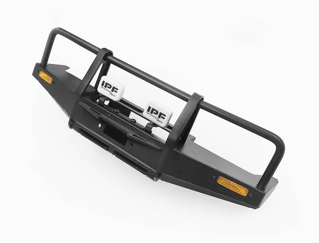 RC4WD THRUST FRONT BUMPER W/IPF LIGHTS FOR 1985 TOYOTA 4RUNNER HARD BODY