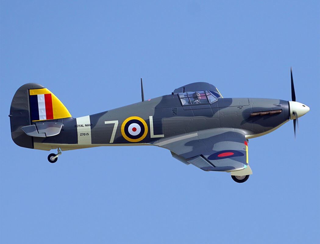 Xfly Hawker Sea Hurricane Mk1 Grey/Green 1200Mm Pnp