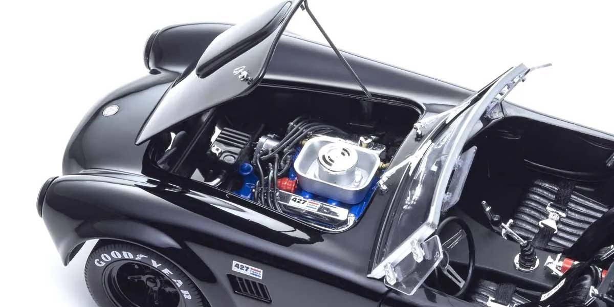 Kyosho 1:18 Shelby Cobra 427 S/C Spider 1962 Black