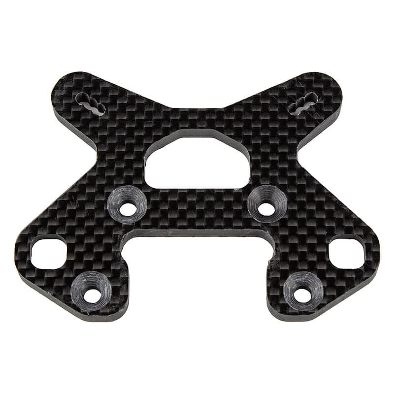 Team Associated Rc8B4.1/E Ft Front Shock Tower 26.5, Carbon