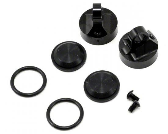 Schumacher Vented Big Bore Shock Caps - 1 Pair
