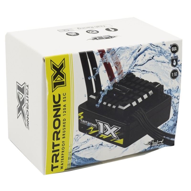 Yeah Racing Tritronic 1X 1/10 Waterproof Brushed 60A ESC