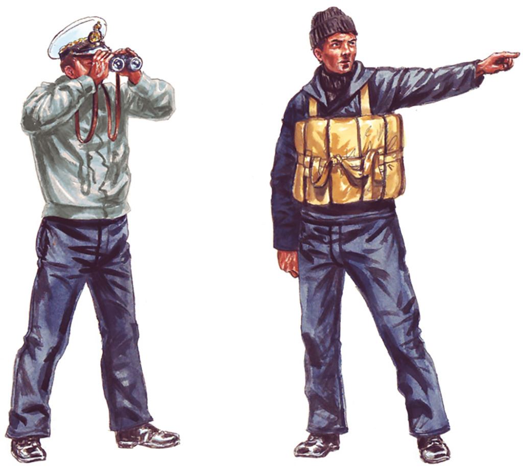 Italeri M.A.S. 568 4a Serie with crew