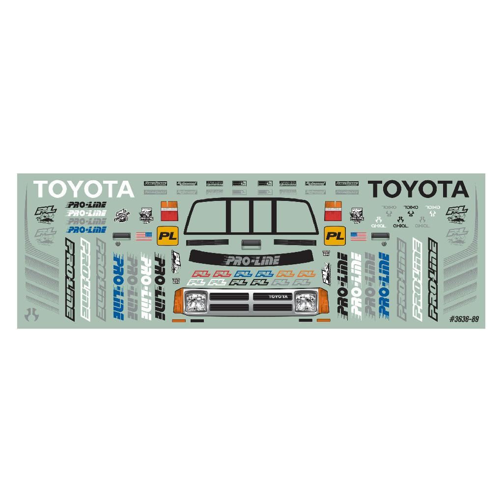 Pro 1985 Toyota Hilux Sr5 Clear Body: Scx24