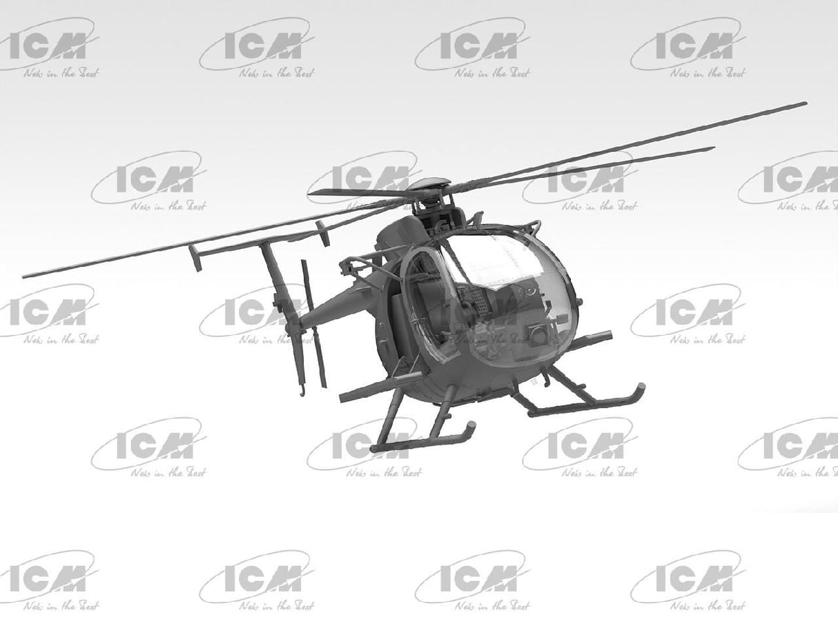 Icm Mh-6J Little Bird, U.S. Special Forces Helicopter