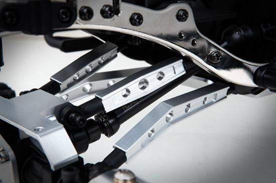 GMADE GS01 MACHINED M3 44MM UPPER LINK (SILVER) PR