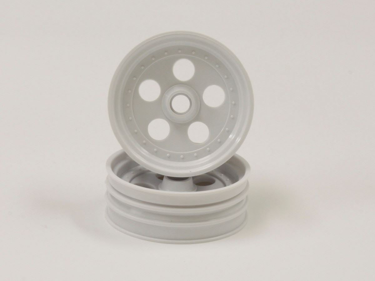 Front Wheel Kyosho Tomahawk-Ultima Jj (2) White 2.0 Inches