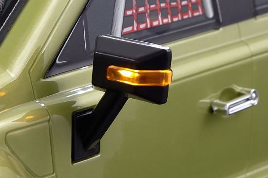 KILLERBODY WING MIRROR TYPE "E" W/LED UNIT SET 1/10 TRUCK