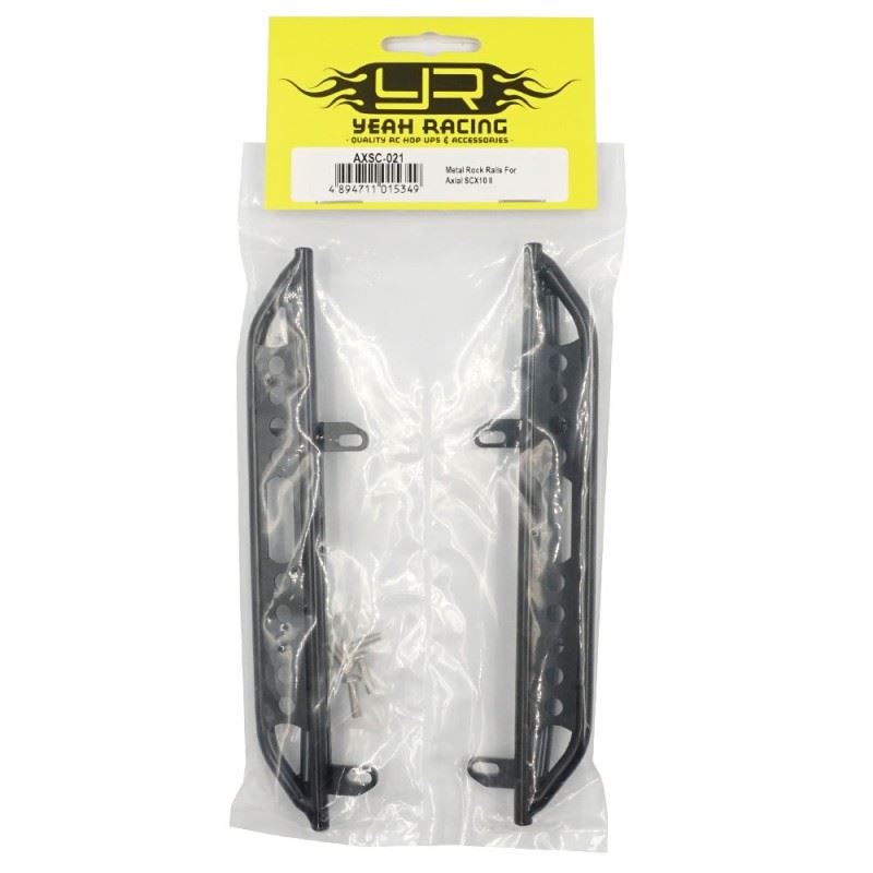 Yeah Racing Metal Rock Rails For Axial SCX10 III