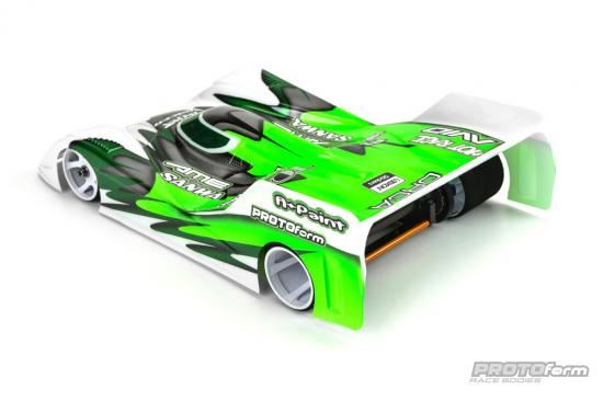 PROTOFORM 'AMR-12' PRO-LIGHT LMP12 1/12 CLEAR BODYSHELL