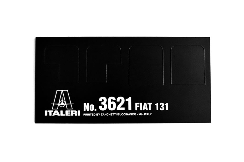 Italeri Fiat 131 Abarth 1977 San Remo Rally