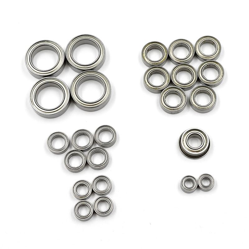 Yeah Racing Steel Bearing Set (24pcs) For 3Racing Cero Sport