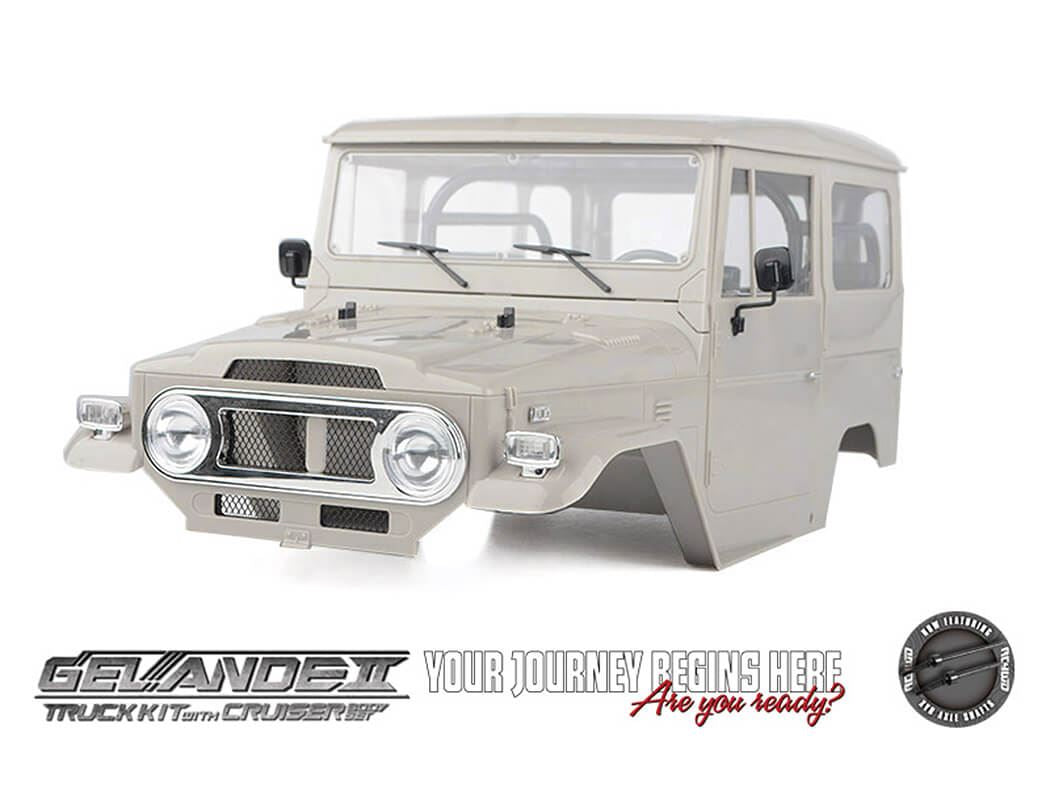 Rc4Wd Gelande Ii Truck Kit With Cruiser Body Set 2025