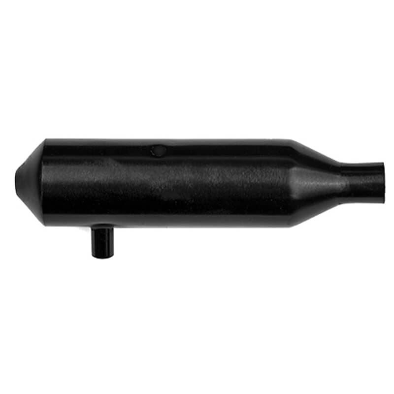 Team Associated Rc10Gt Saxton Tuned Pipe, Black