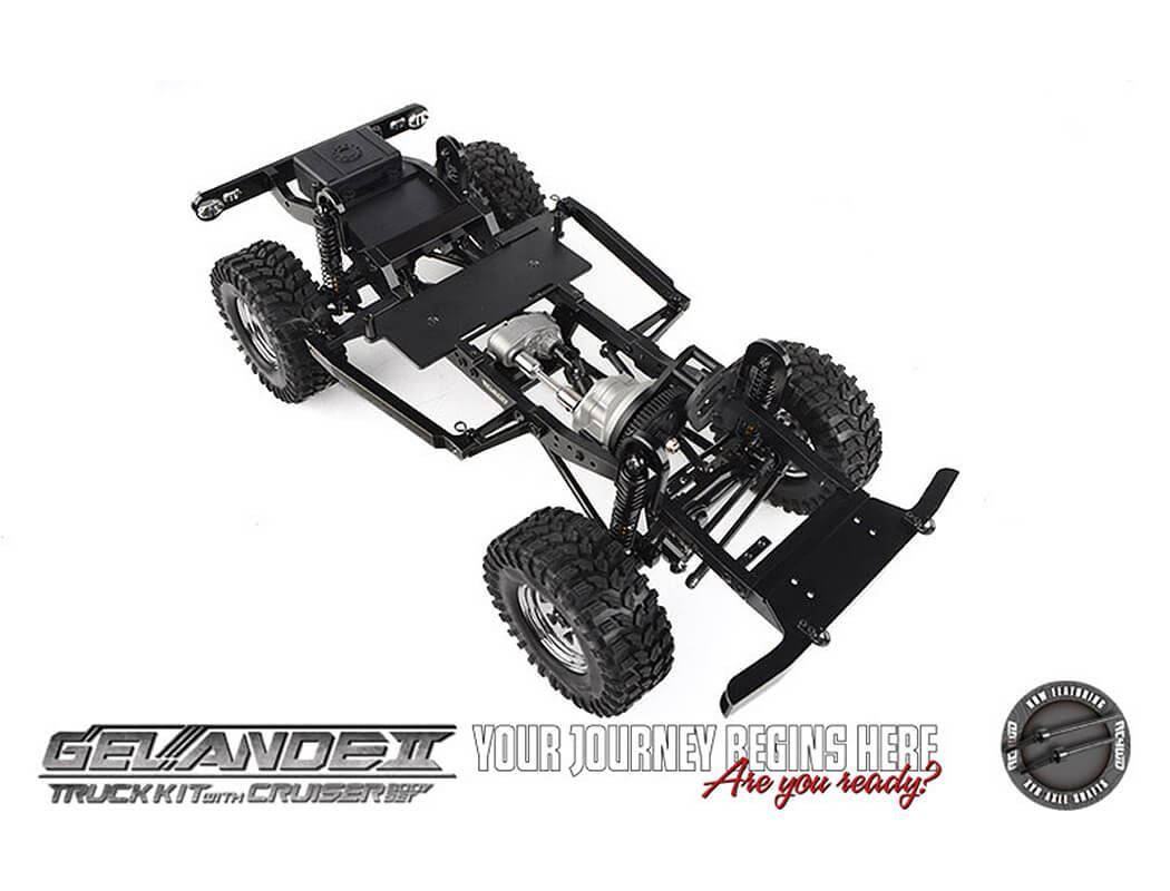 Rc4Wd Gelande Ii Truck Kit With Cruiser Body Set 2025