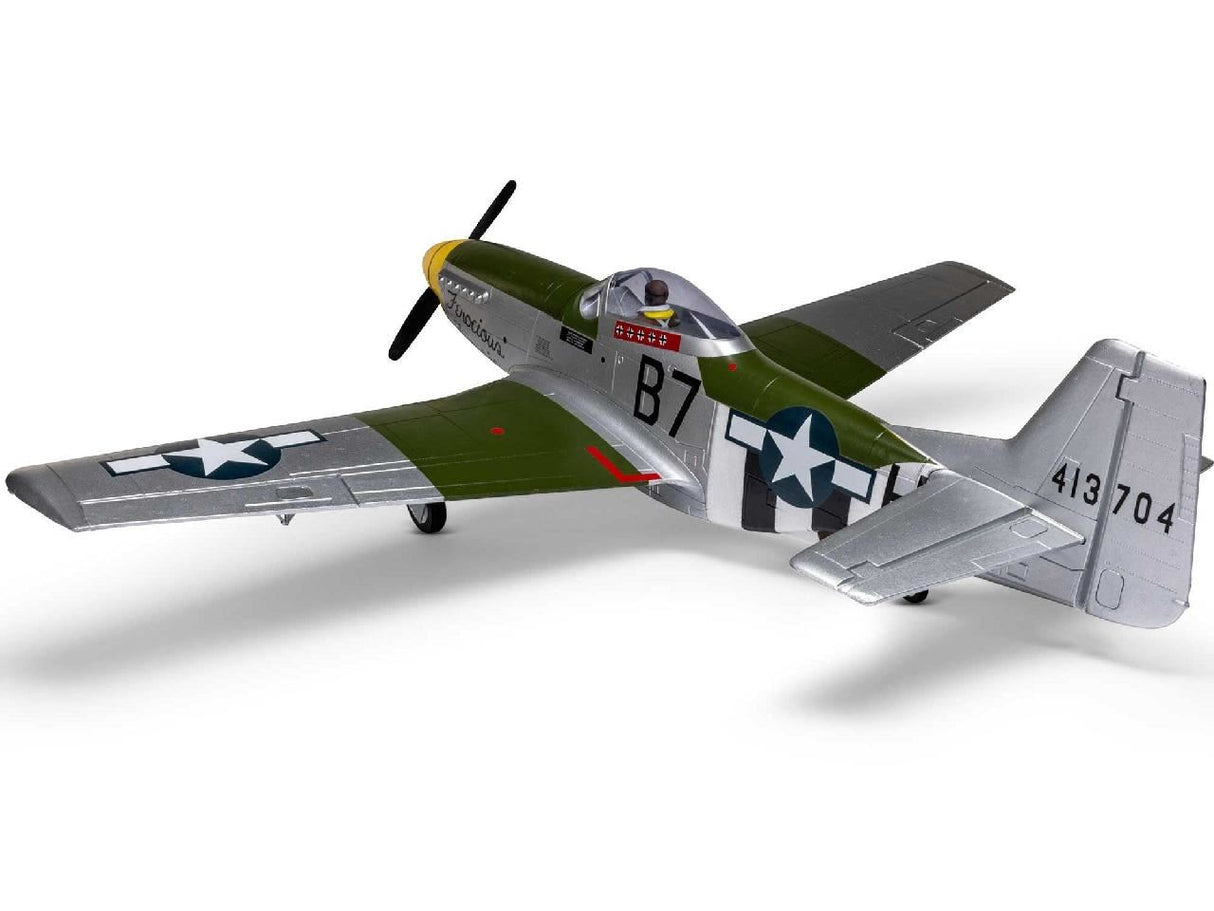 E Flite P-51D Mustang 1.0M Bnf Basic With As3X+ And Safe Select