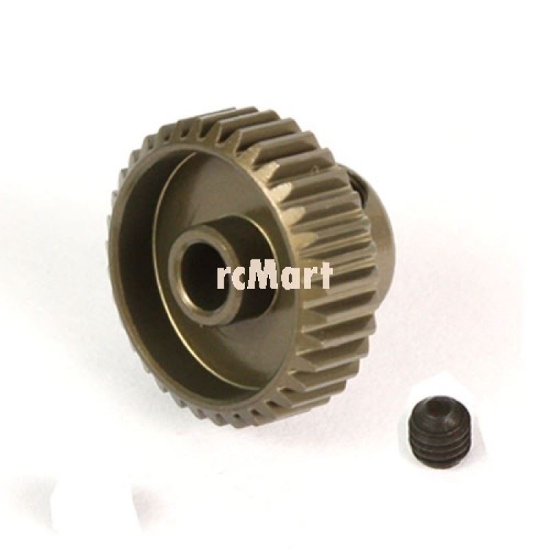 Yeah Racing Aluminum 7075 Hard Coated Motor Gear/Pinions 64P 35T