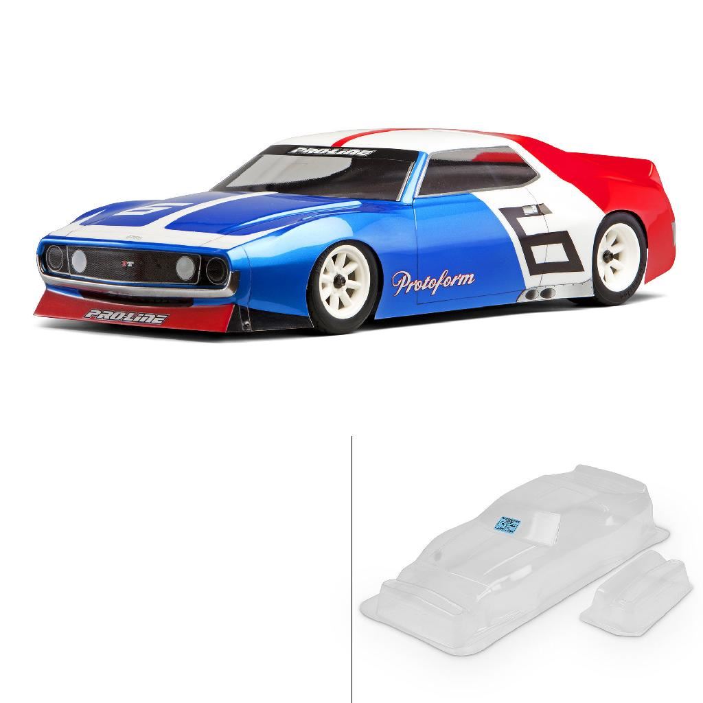 PRM 1/10 J71 Clear Body: Vintage Trans-Am