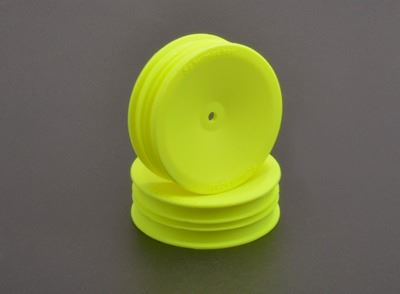 Schumacher Wheel Front Slim 2WD - Neon Yellow - pr
