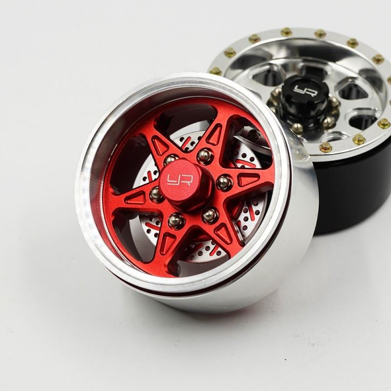 Yeah Racing Scale Steel Bolt Wheel Screws M2.5 X 10mm 30pcs w/ Tool Silver