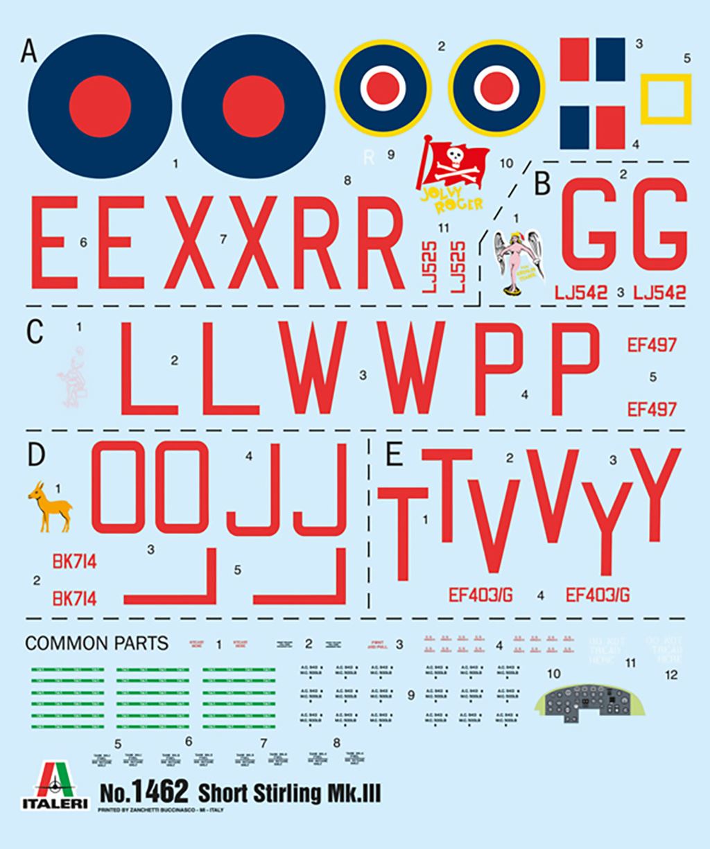 Italeri Stirling Mk.III