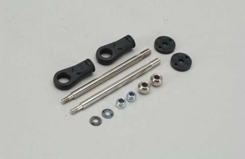 XTM Racing Shock Shaft/B.End (3.5x61mm/Pk2)XT2