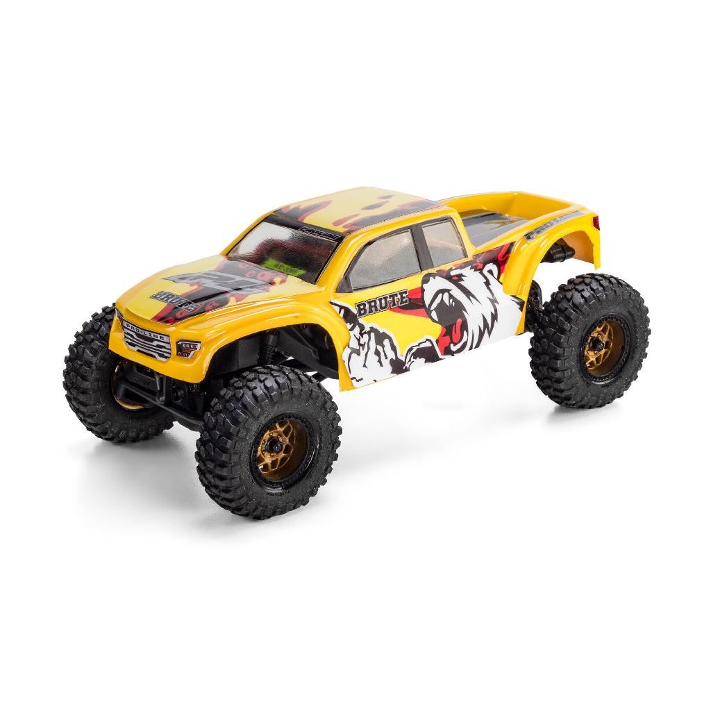 Pro-Line 1/30 Pre-Cut Brute Body, Clear: Axial Scx30